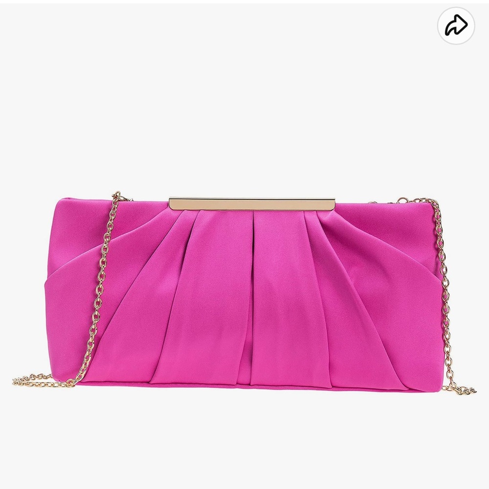 Pink clutch